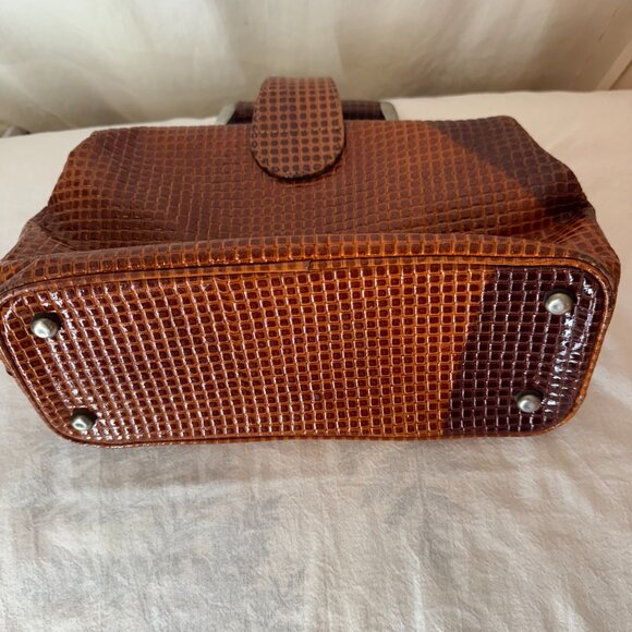 Vintage Leather Project Bag - Picture 3 of 8